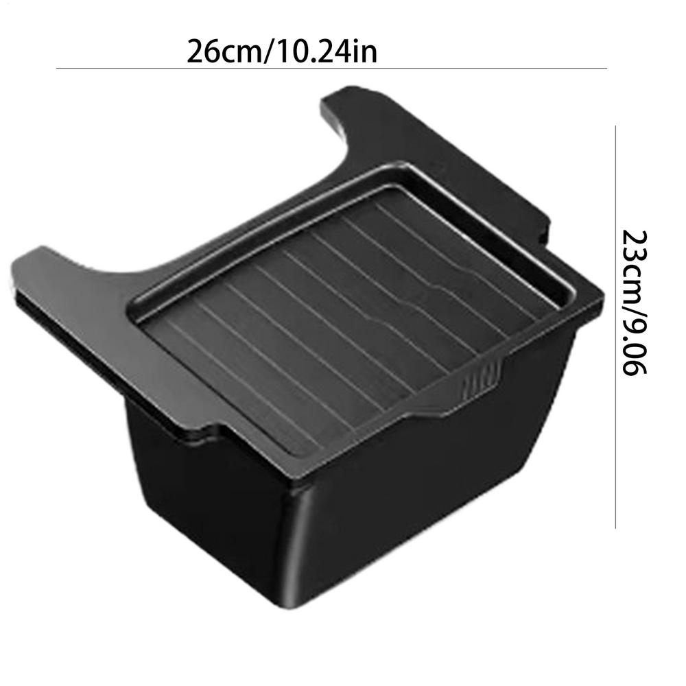 Garbage Can for Car Vehicle Garbage Can Interior Accessories Rear Center Console Storage Tray Garbage Waterproof Box With Lid