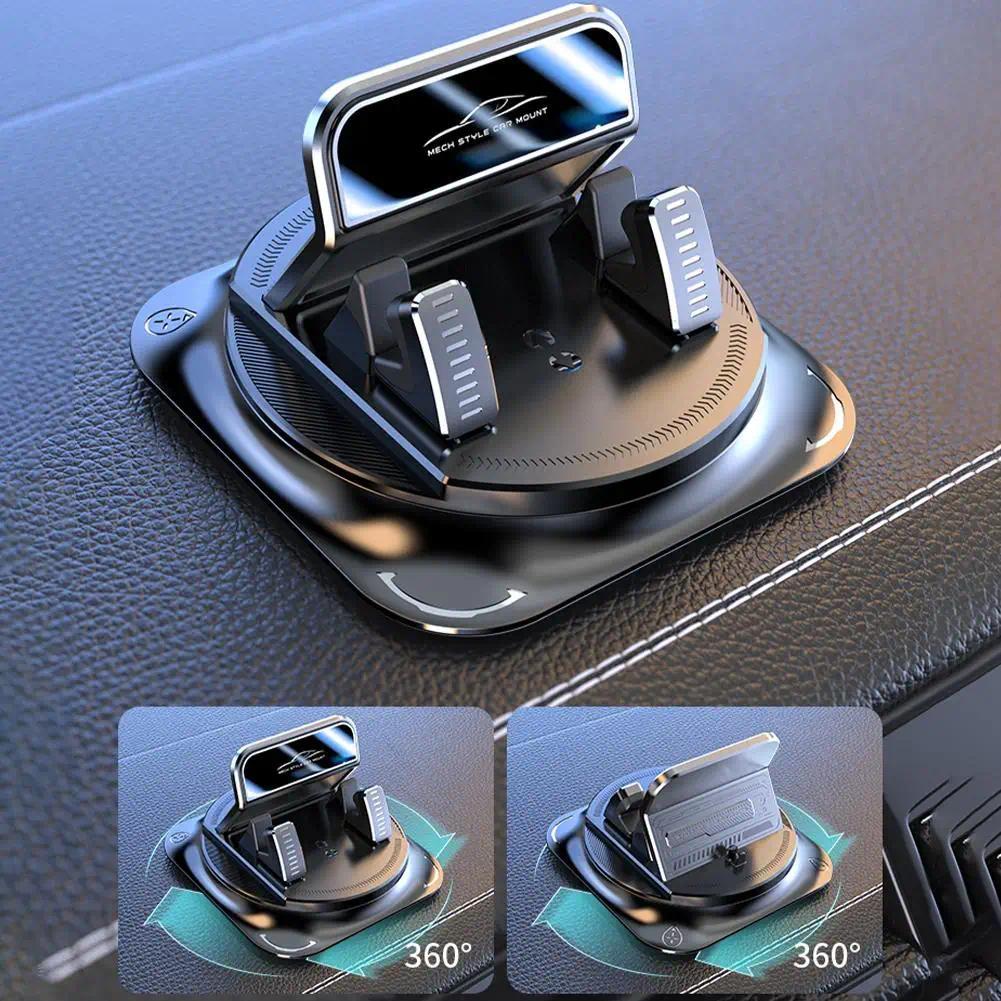 360° Rotatable Universal Car Phone Holder Car Dashboard Support Bracket Mount Easy Install Vehicle Mobile Phone Holder