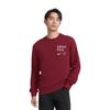 Nike Dri-FIT NBA Standard Issue Miami Heat Letter Crew Neck Casual Long Sleeve Sweatshirt Men Sweatshirt Deep-Red FD8655-608