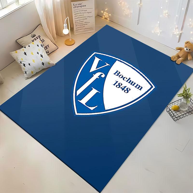 VfL Bochum Logo Carpet suitable as a non-slip mat for the living room or bedroom sofa