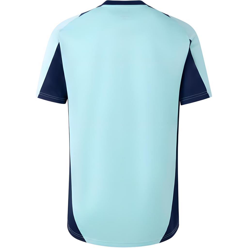 Adidas Arsenal Tiro 24 Jersey, Slim Fit Crew Neck Short Sleeve Men Tops Sea-Blue IT2228