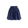 M-10XL Women's Pants Wide-legged Pants Summer Casual Plus Size Loose Solid Color Elastic Waist Chiffon Shorts