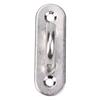 6 Pezzi Piastra ad Occhiello 5mm Acciaio Inossidabile Piastra ad Occhiello Oblunga Anello Gancio Metallico