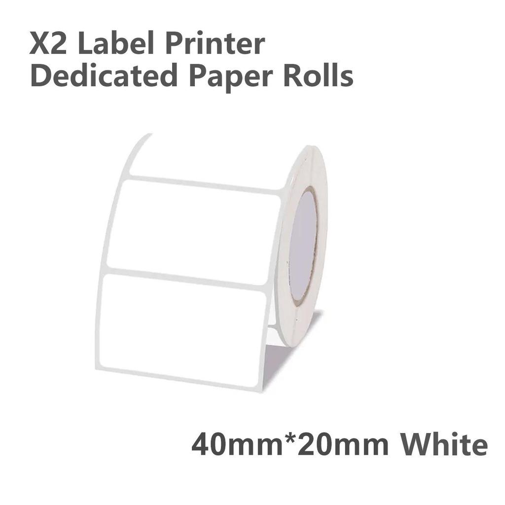 X2 Bluetooth Wireless Thermal Label Printer – Portable, Inkless Barcode & QR Code Machine