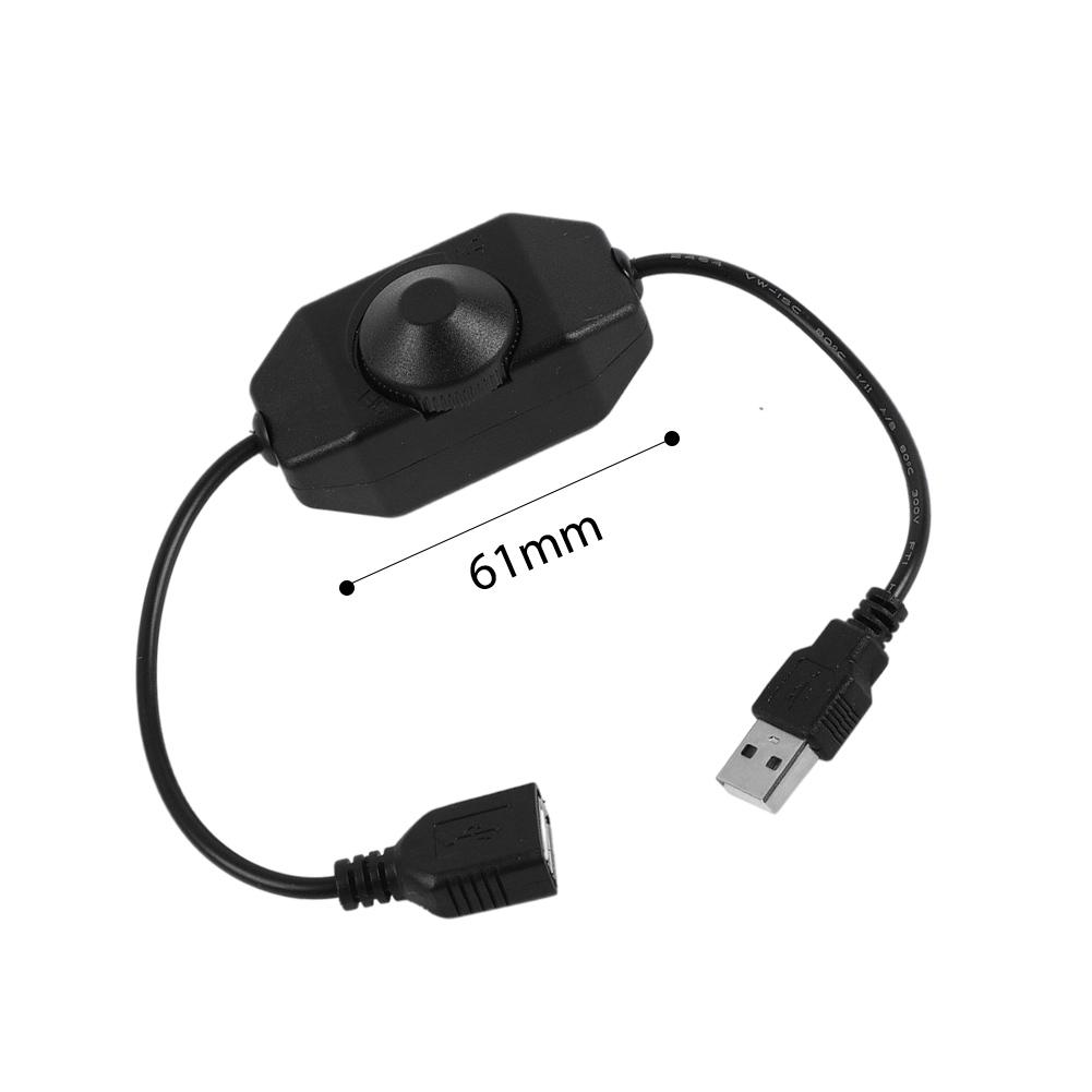 DC5V Dimmable USB Knob Manual LED Dimmer Touch Switch for LED Strip Light 1 Channel Brightness Adjust Switch Controller