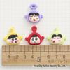 Cartoon Teletubbies & Shin-chan DIY Phone Case, Cup Stickers, and Hair Clip Accessories