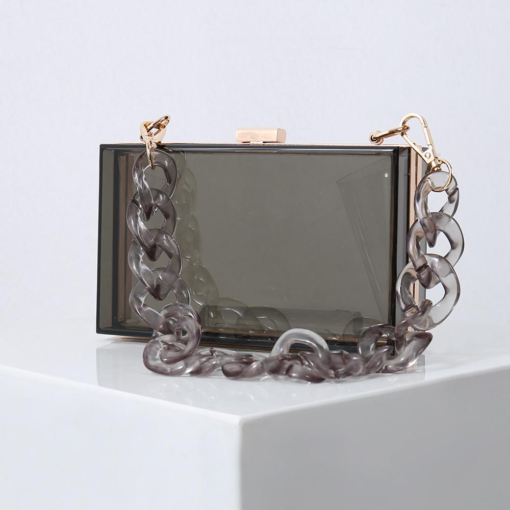 Women Royal Blue Bag Fashion Jelly Clutch Purses and Handbags Luxury Designer Candy Color Acrylic Mini Crossbody Shoulder Bag