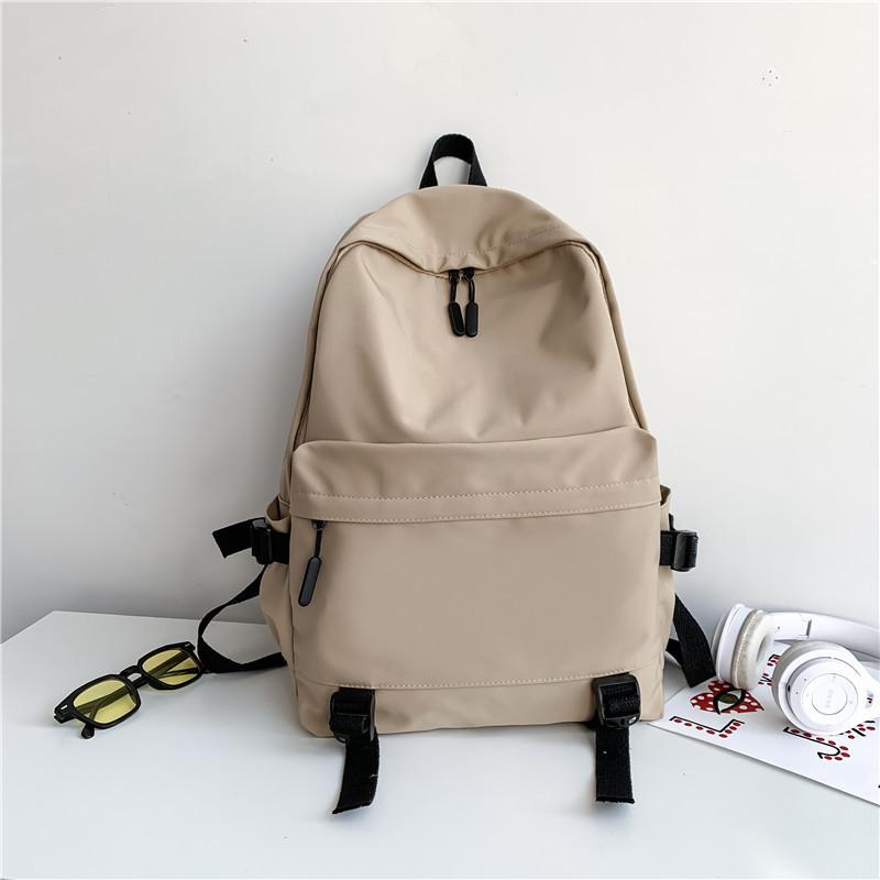 Модный нейлоновый рюкзак большой вместимости для мужчин и женщин Удобный и стильный хаки