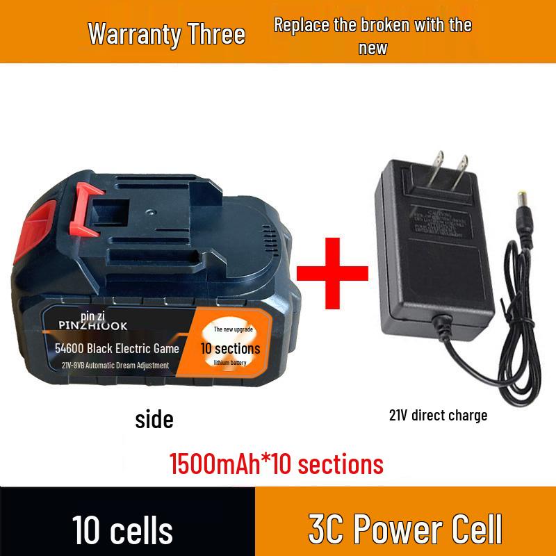 High-Capacity 21V Lithium Battery for Electric Tools and Drills