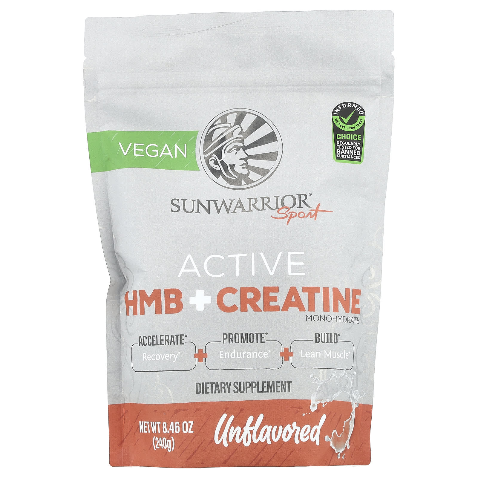 

Sport, Active Hmb + Creatine Monohydrate, Unflavored, 240G (8.46Oz)