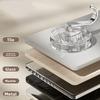 3PCS Durable Waterproof Suction Cup Hooks Detachable Plastic Wall Hook Punch-Free Heavy Duty Shower Wall Hanger Office