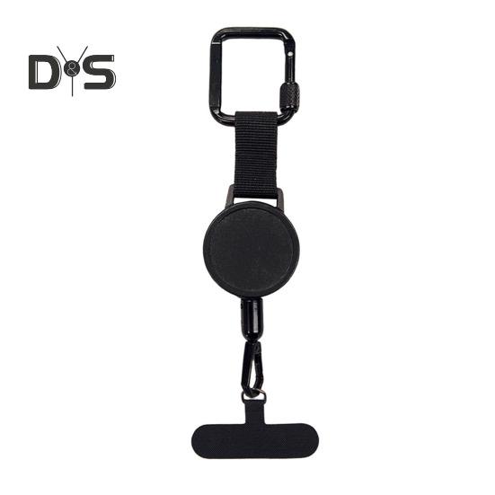 

Телефонный шнур с защитой от кражи и зажимом для ремня, выдвижной стальной шнур, универсальный фиксирующий карабин, предотвращающий падение телефона, поводок для путешествий и походов 1pc