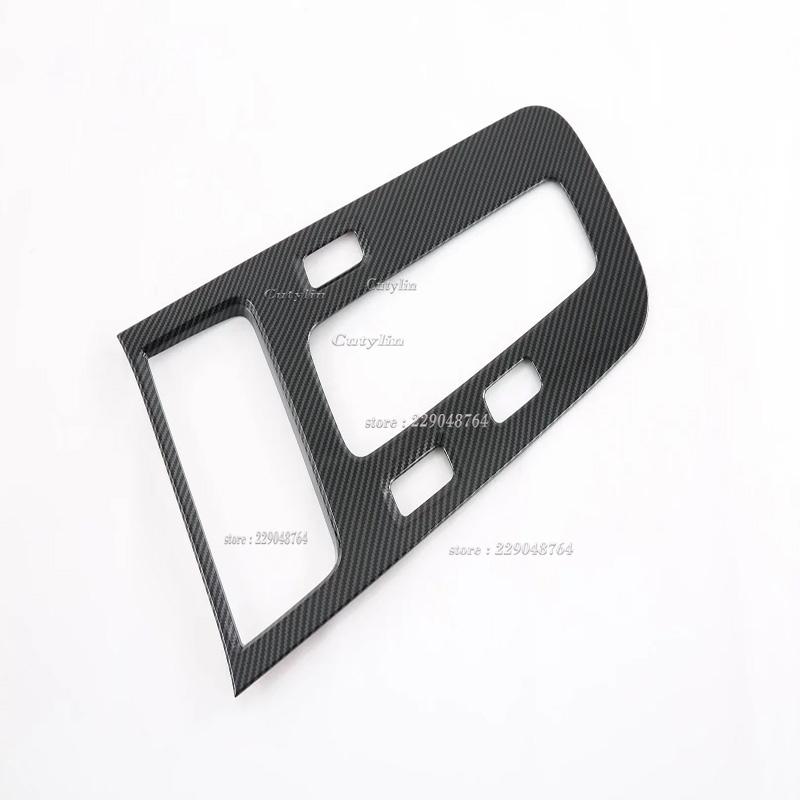 For Trumpchi GAC Empow 2024 ABS Carbon Fiber Color Car Gear Shift Panel Cover Sticker Trim Sticker Accessories