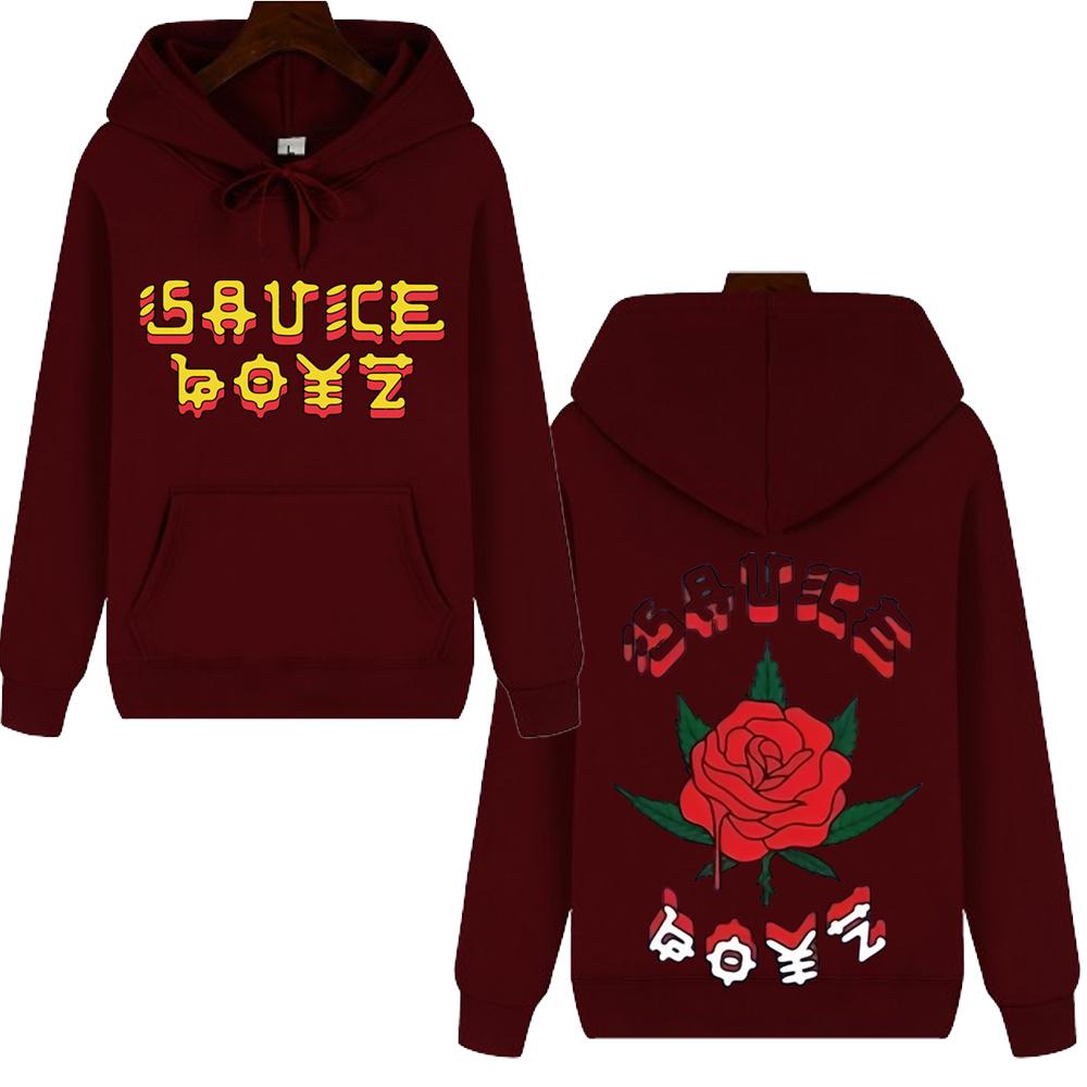 Men Spring And Autumn Long Sleeve Hoodie Fashion Trend Pattern Printed Pullovers Fleece Warm Couple Hoodie Streetwear