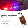 16 LED Bezdrátové nouzové blikající světlo do auta LED 12V pro přívěs, nákladní automobil, stroboskop, policejní výstražné světlo, automatická diodová lampa