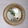 Flashy Wall Mirror In Gold Color