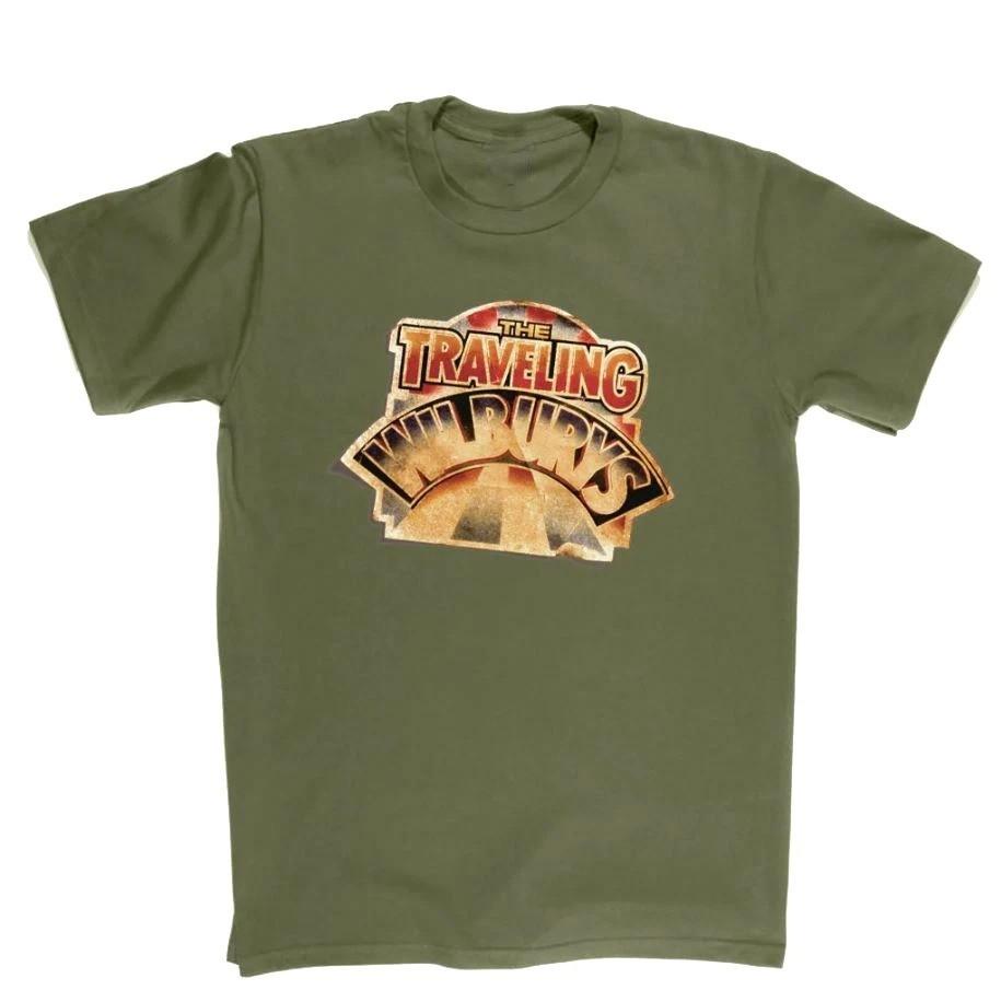 The Traveling Wilburys Military Green  Unisex 100% Cotton Shirt BL1646 Unisex T-Shirt XXXL