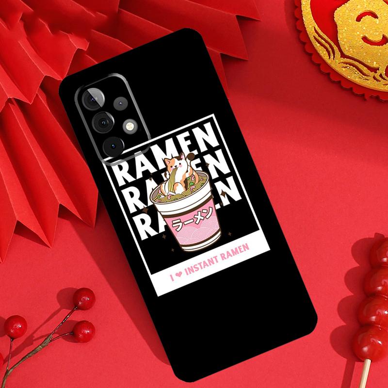 Eating Ramen Noodle Lovers Case For Samsung Galaxy M13 M14 M12 M11 M15 M06 M16 M36 M56 M31 M53 M32 M52 M35 M55 M34 M54