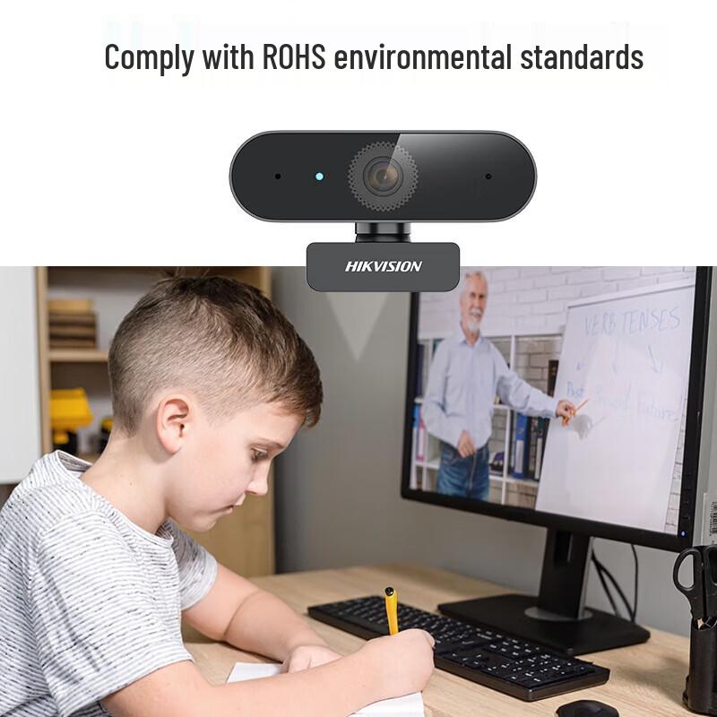 HIKVISION E15a 2K HD Webcam with Autofocus and Mic