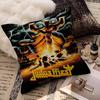 J-Judas Priest Band Pillow Gift Home Office Decoration Bedroom Sofa Car Cushion Cover Case 45X45