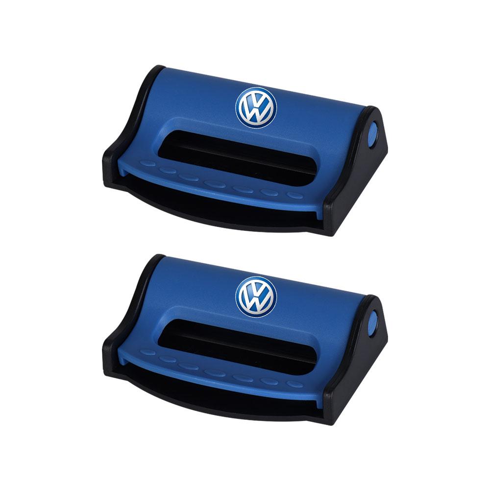 

2026 Hot For VW VOLKSWAGEN New 2PCS For Volkswagen Jetta Golf Polo Touran CC GTI Car Seatbelt Stopper Adjuster Clip Safety Seat For VW красный