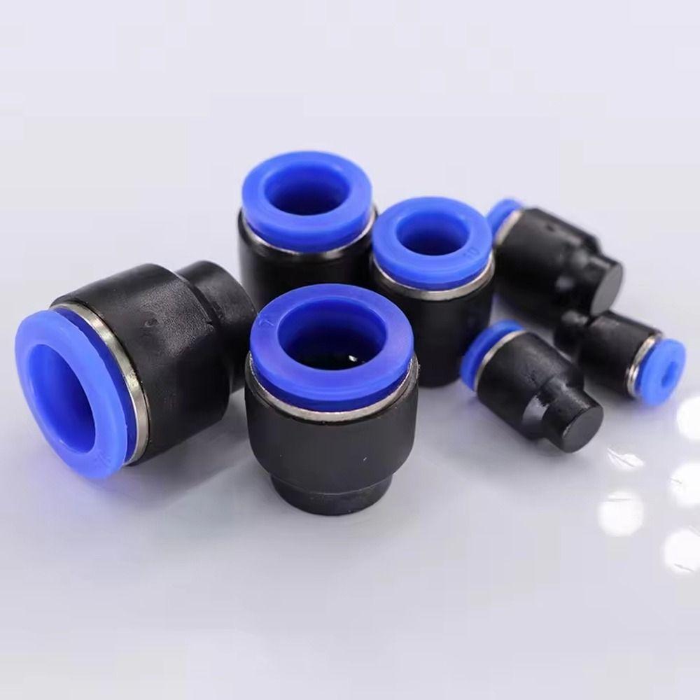 5Pcs Durable PPF Pneumatic Connector Plastic 4/6/8/10/12/14/16mm Air Hose Sealing Connector Pipe Plug Pipe Fitting