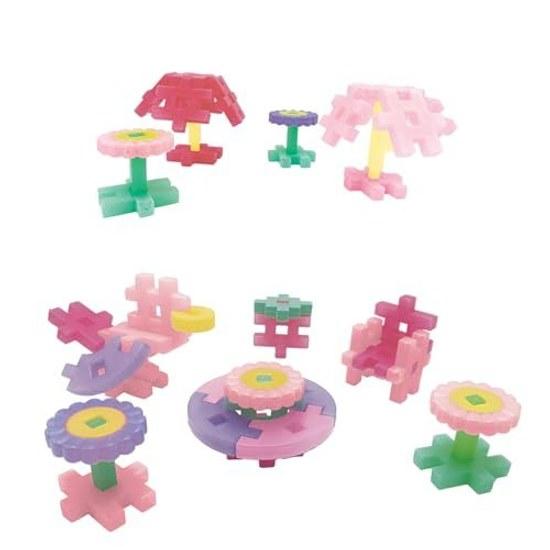 Gakken Block My Melody Travel Bag Target Age 3 Years Up Blocks 10 Types 38 Parts Figure 1 Piece 83091