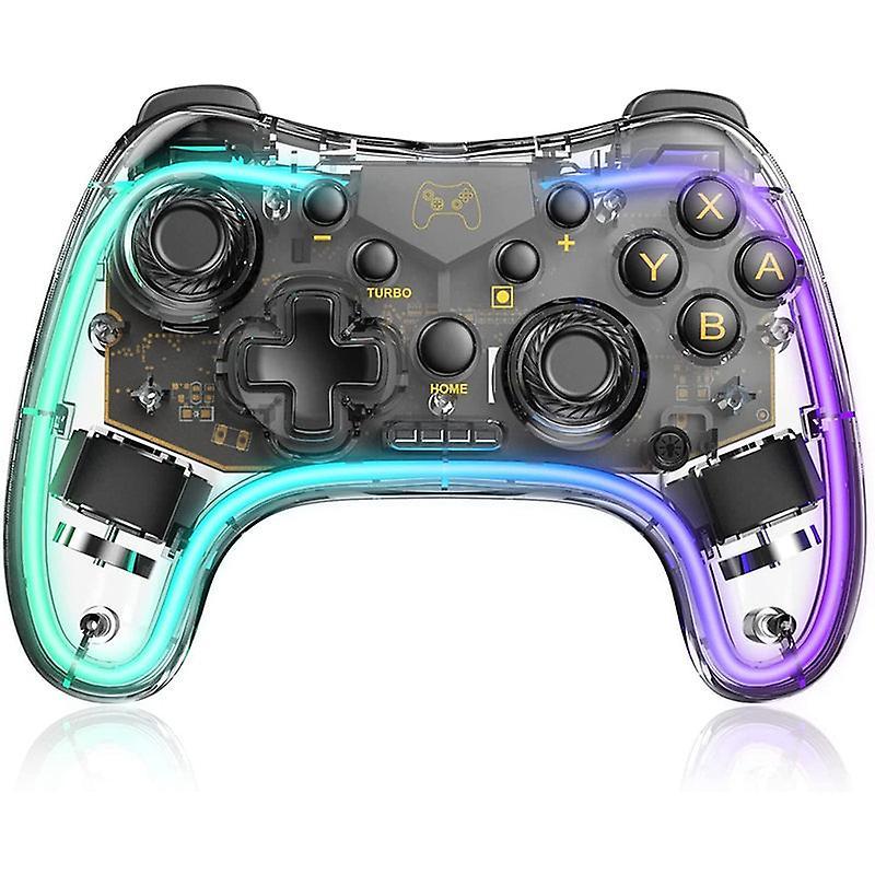 For Switch Controller,wireless Switch Pro Controller For Nintendo Switch,wake-up Function And Adjustable Led
