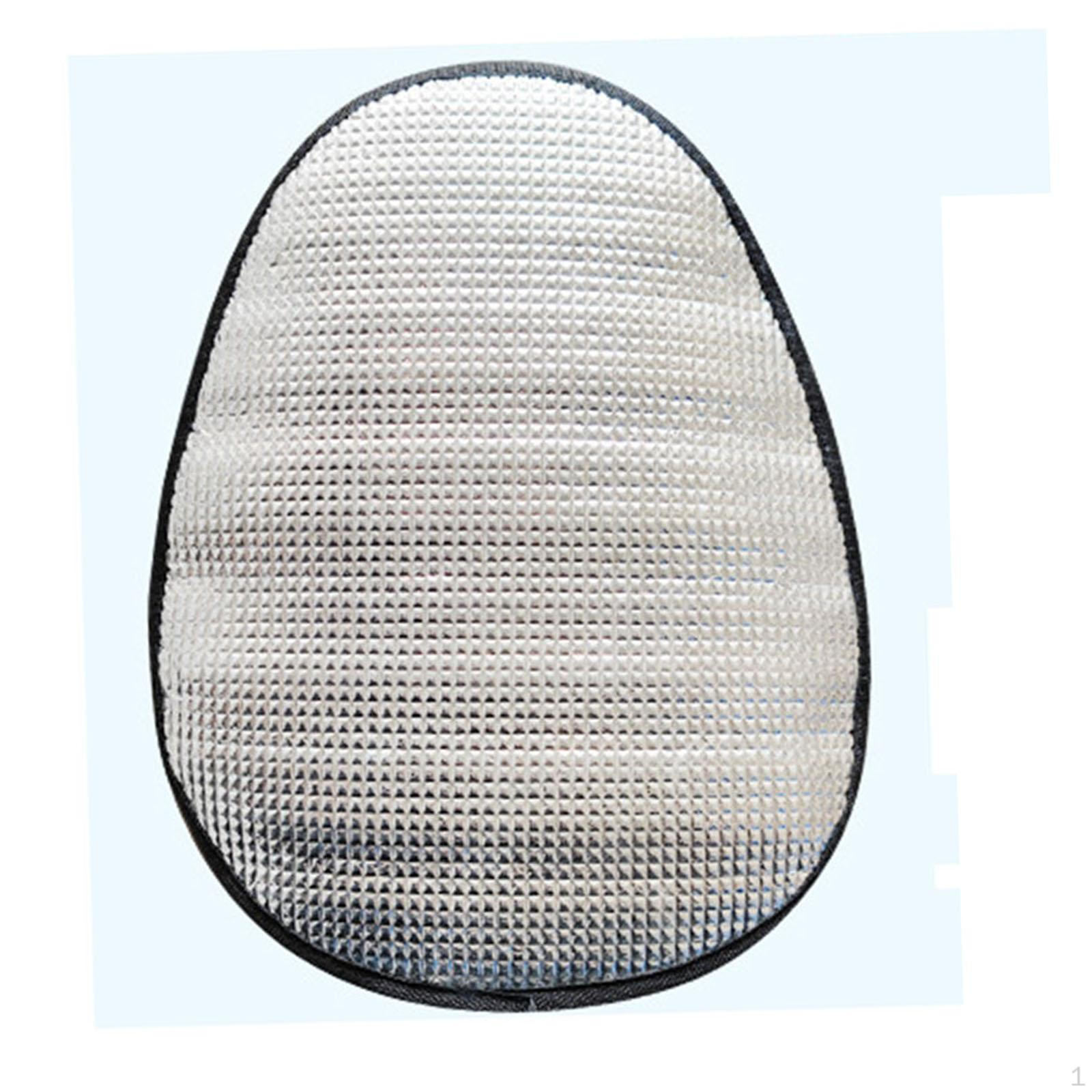 Comfort Electric Bike Seat Cushion with Sun Protection Front