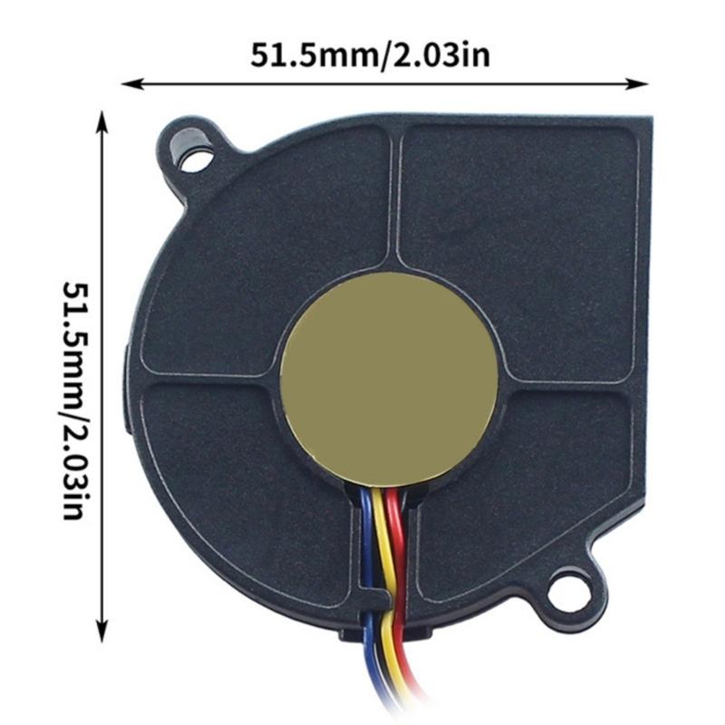 Double Bearing 5015 51.5mm 51.5x51.5mm 24V Cooling Fan Computer Cooling Fan Case Cooling Fan for AD 5M 3D Printer Part