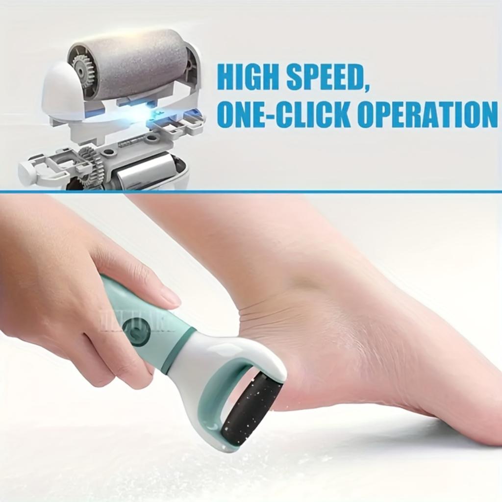 Rechargeable Electric Foot Exfoliator And Pedicure Tool