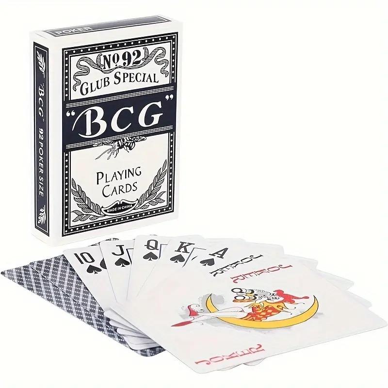 1Deck Waterproof Plastic Playing Cards Pack Magic Card Family Table Bridge Board Game Gift Collection 54 Cards