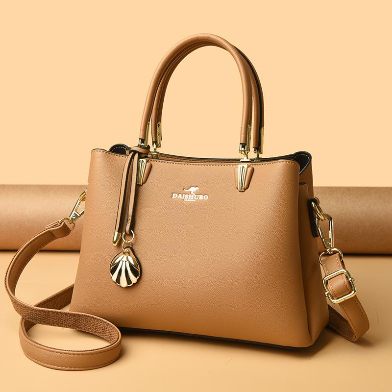 Mom's Large-capacity Handbag for Ladies, Crossbody Single-shoulder Bag