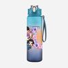 26 English Letter K-Pop Demon Hunters Printed Large Capacity Drinking Cup Portable Outdoor 750Ml Water Bottle Sports Water Cup Children Gift