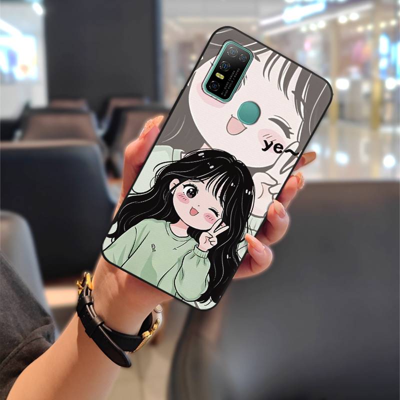 Waterproof TPU Phone Case For Doogee N30 Couple Cartoon Shockproof Full Wrap Soft Case Silicone Back Cover Protective