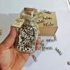 Bad Mood Gift Bottle Wooden Fucks Letter Pieces Vent Gift Jar
