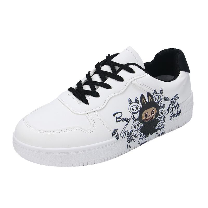 Kids' Board Shoes: 2025 Spring/Autumn Casual White Sneakers for Boys & Girls