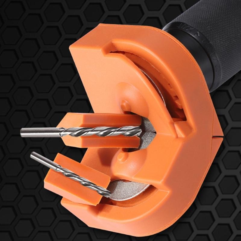 Precise Drill Bit Grinder Drill Bit Sharpener for Sharpening HSS, Carbides, Cobalt Bits Enhancer Improved Tool Life