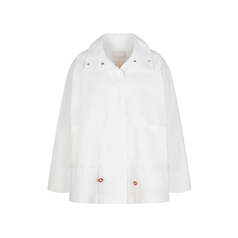 LESS Spring 2025 Loose Cotton Lapel Jacket