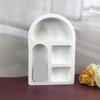 Innovative Arched House Silicone Moulds For Casting Mini House Christmas Decorations And Creative Resin Crafts