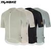 YKYWBIKE Cycling Jersey Men 2026 Summer Collarless Road Bike Jersey Short Sleeve Bicycle Shirt Breathable MTB Racing Tops