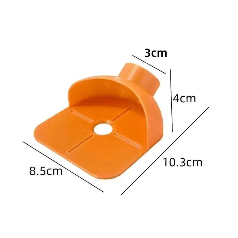 

Electric Drill Dust Cover Impact Hammer Dust Collector Bowl-Shaped Dustproof Device For Drilling Hole Power Tool Accessories помаранчевий