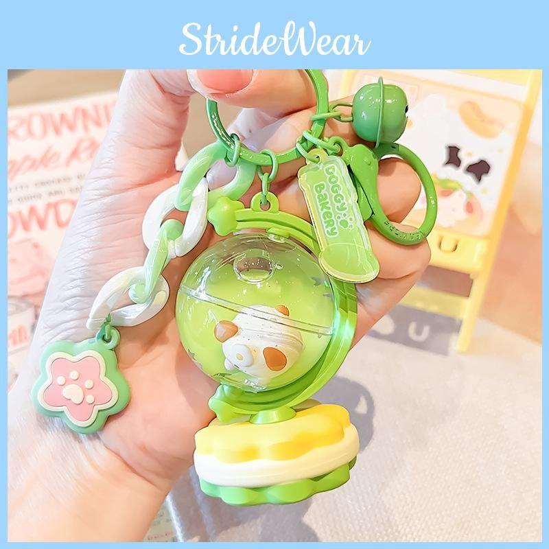 Paw Cute Patrol Dreamy Oil Globe Cartoon Keychain Pendant Schoolbag Pendant
