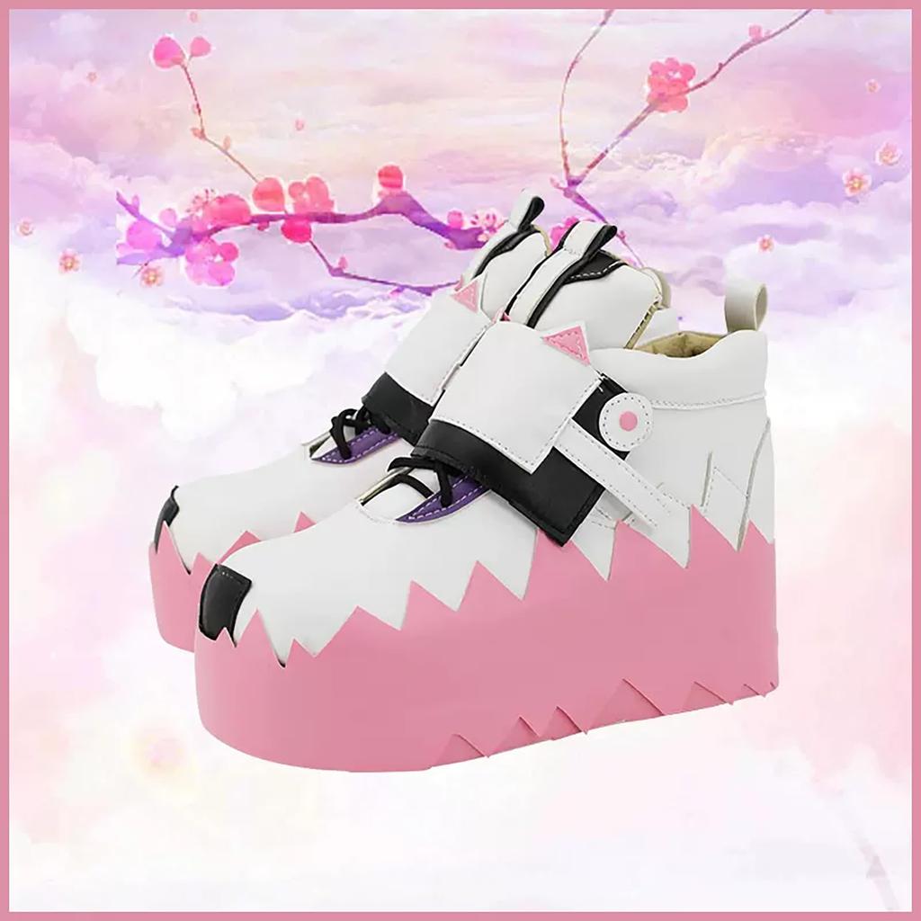 Hololive Puszysty Abyssguard Mokoko Abyssguard Cosplay Halloween [Milky Time] (Mokoko, Buty)
