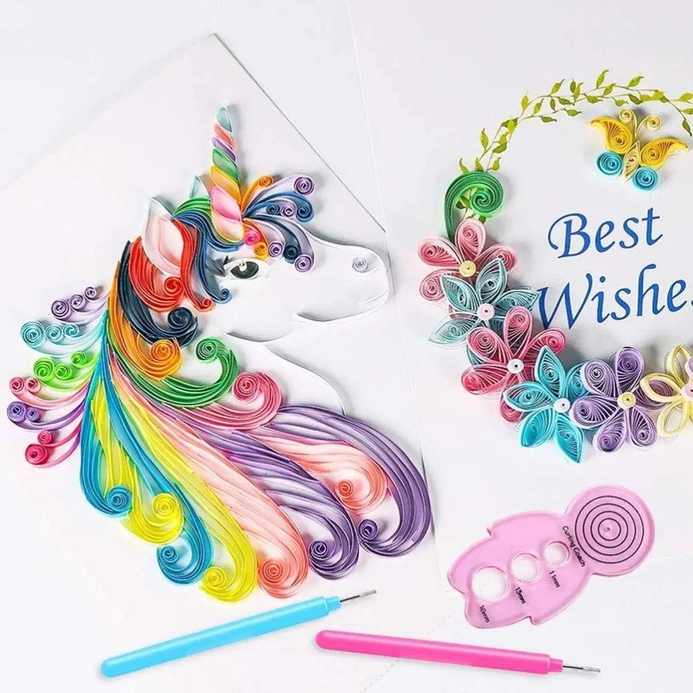 12PCS Multi Size Quilling Needle Kit Paper Curling Paper Quilling Pen  Paper Art