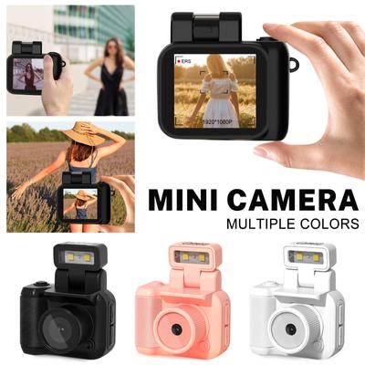 Thumb Camera, 1080P Small Video Camera Recorder With Flash Light Function, Compact DV Camera Rechargeable For Travel Photography Recording