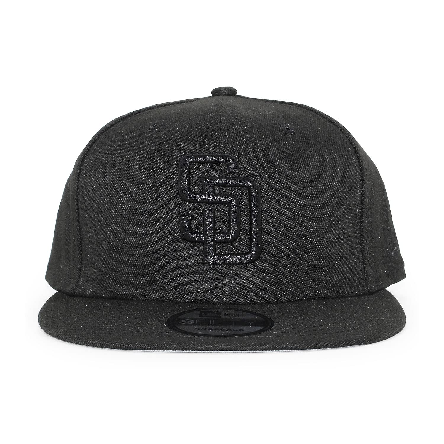 

[New Era] Cap 9FIFTY Snapback San Diego Padres MLB TEAM BASIC SNAPBACK CAP SAN DIEGO PADRES 950 Black Hat [Used]