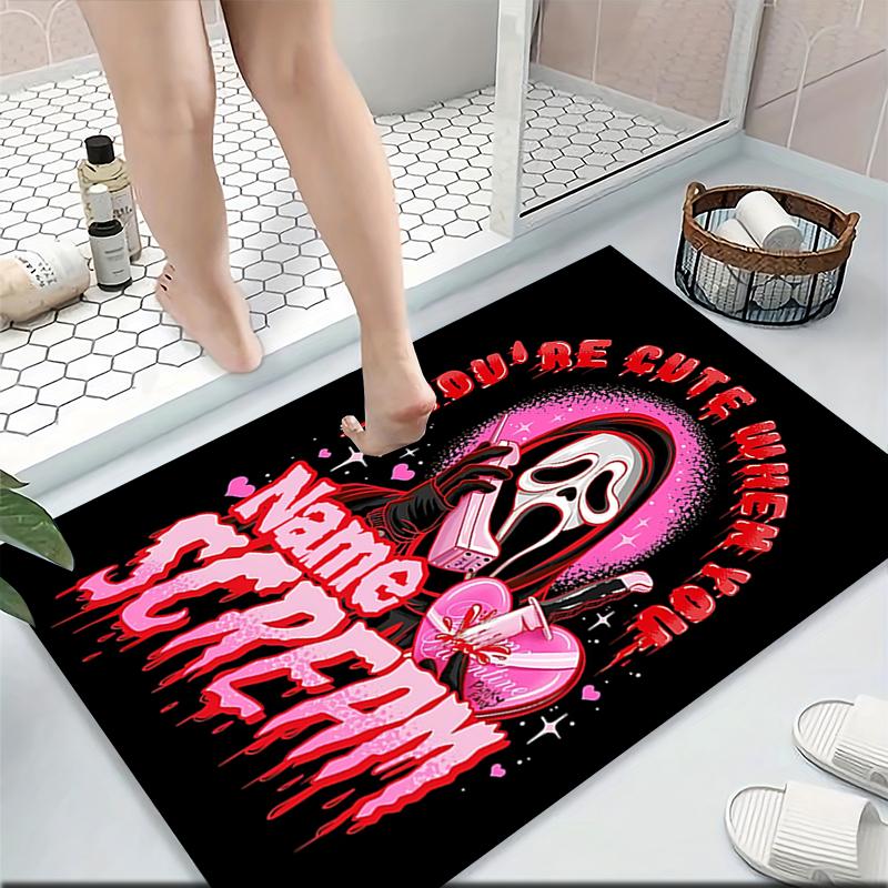 Custom Name FNAF Fan Art Compilation Carpet Rug Customizable Soft Washable Anti-Slip Home Living Room Sofa Mats Personalized Rug. 0909115