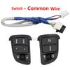 High Quality Car Steering Wheel Audio Cruise Control Buttons For Kia Sportage SL 2010-2016 Wth Red Backlight Button Switch