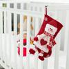 Christmas Holiday Decorations Set of 1/2  Festive Party Hanging Ornaments, High Quality Santa,Snowman Stockings,Polyester,Featherless, for Christmas,